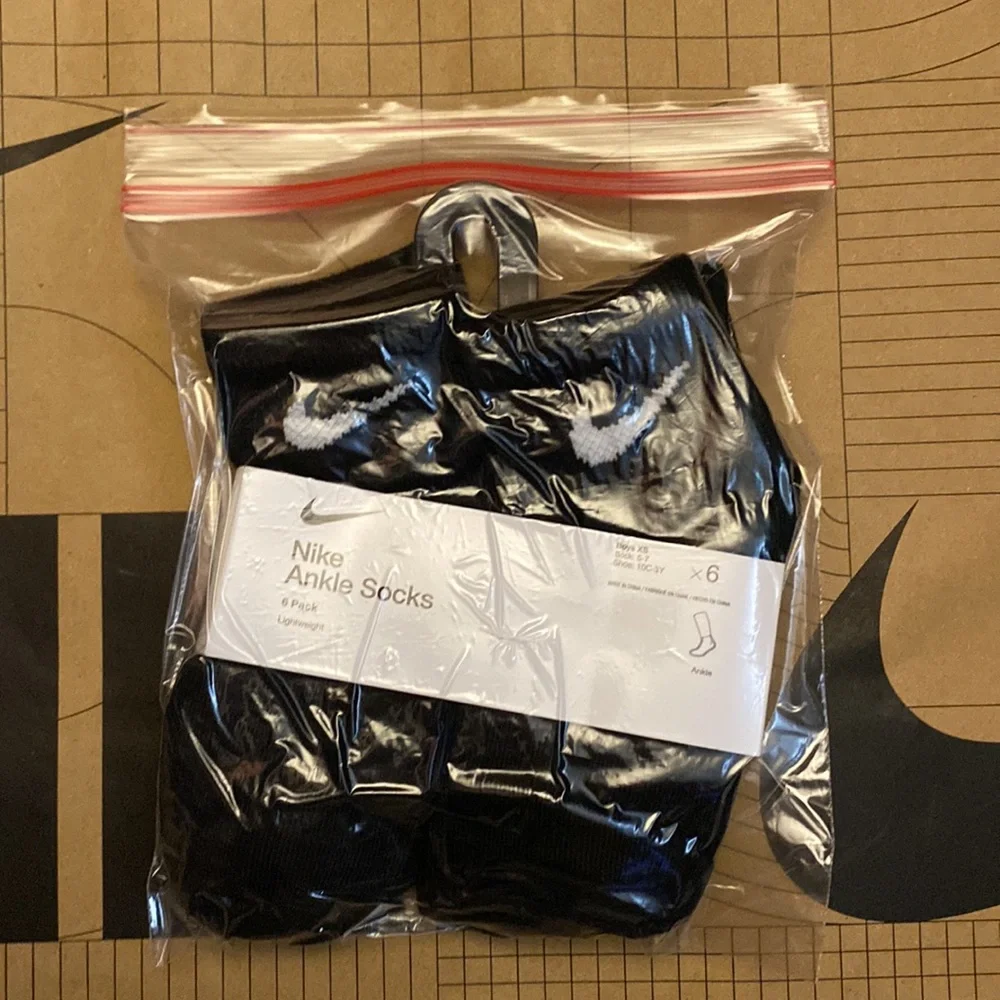Kids Nike ankle socks 6 pairs